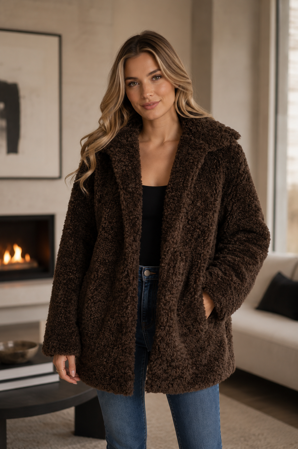 Kayce Faux Fur Coat