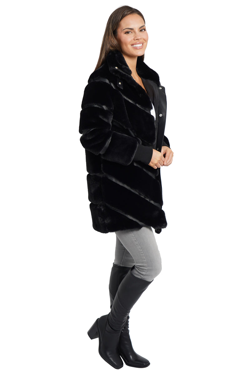 Love Token Kiki Faux Fur Coat 4