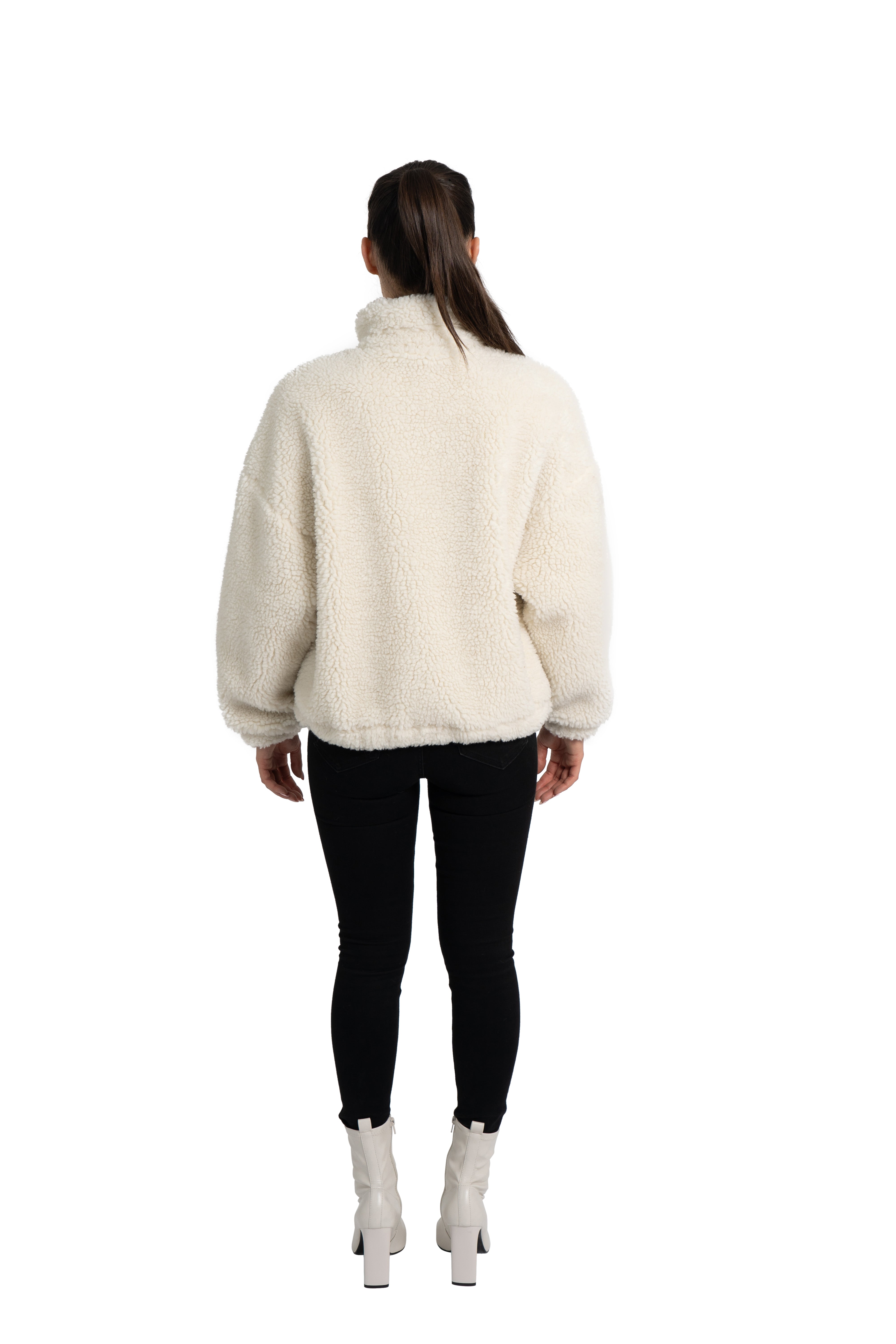 Amari Teddy Faux Fur Jacket