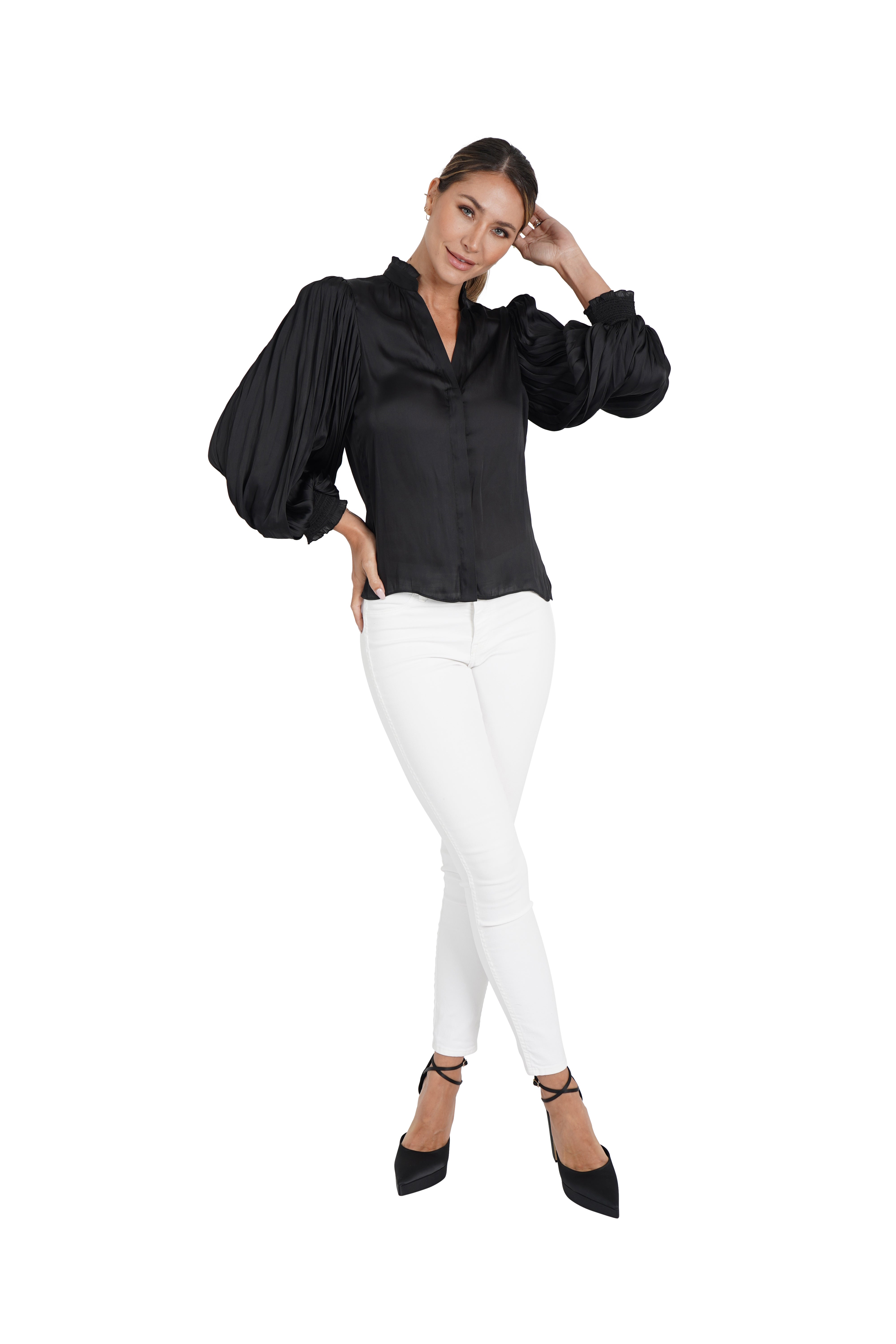 Elizabeth Button Down Blouse