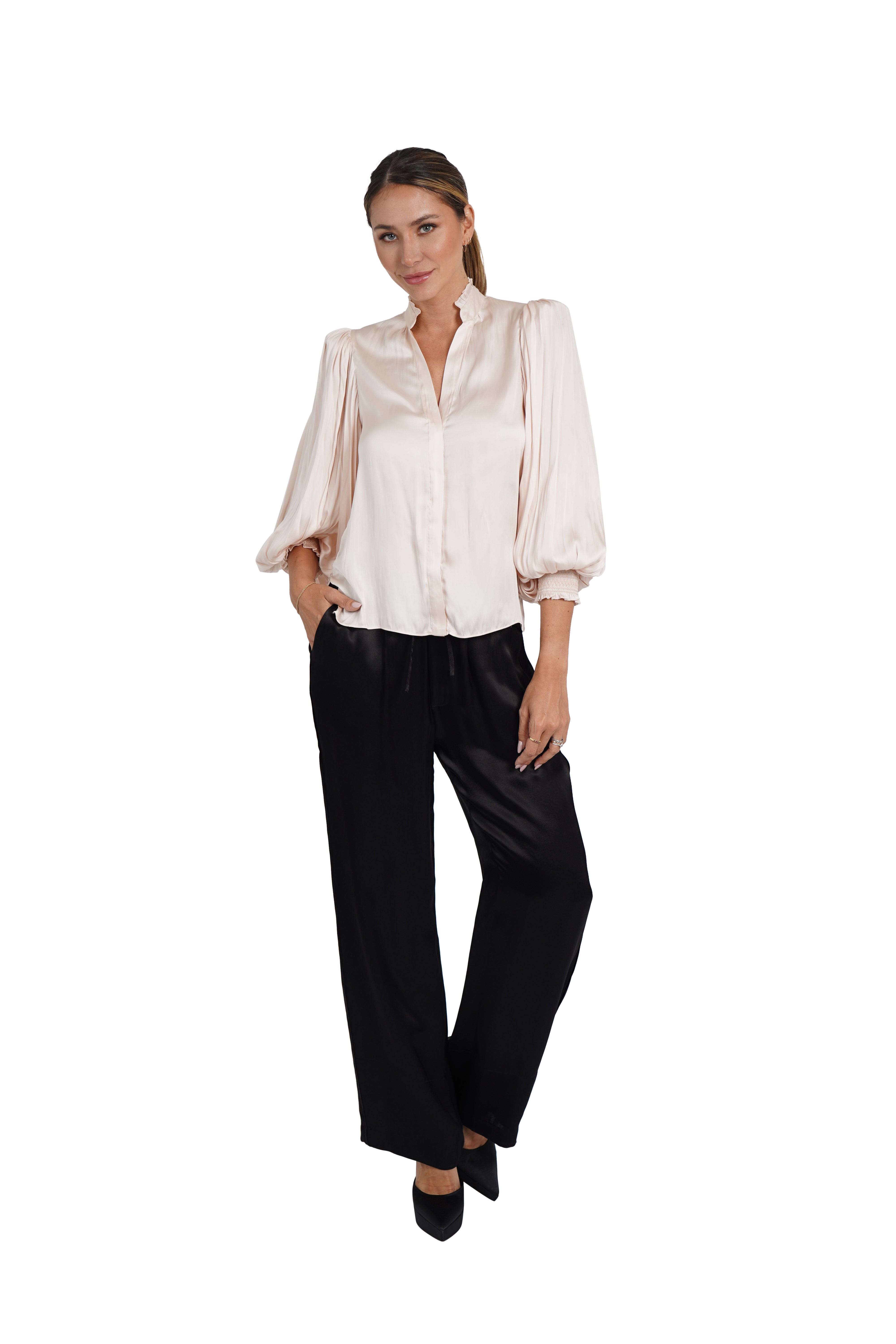Elizabeth Button Down Blouse