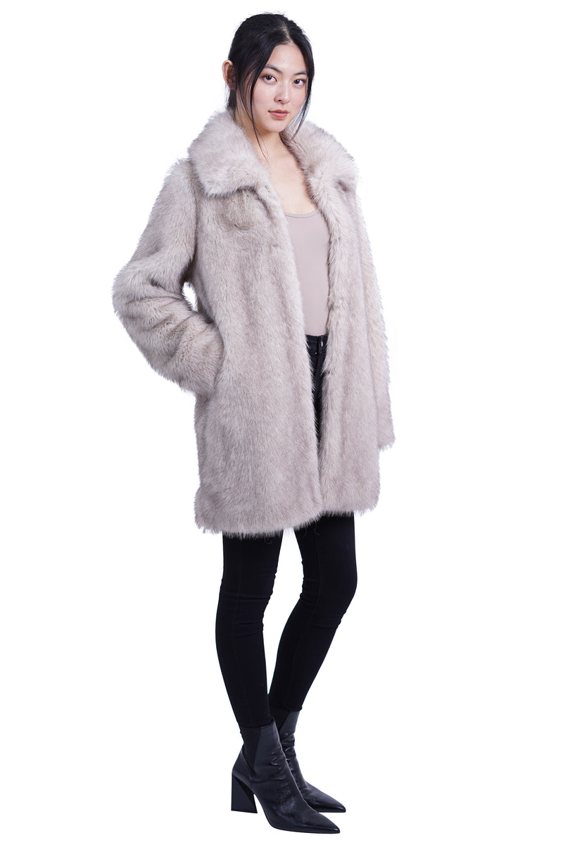 Love Token Victoria Faux Fur Coat 2