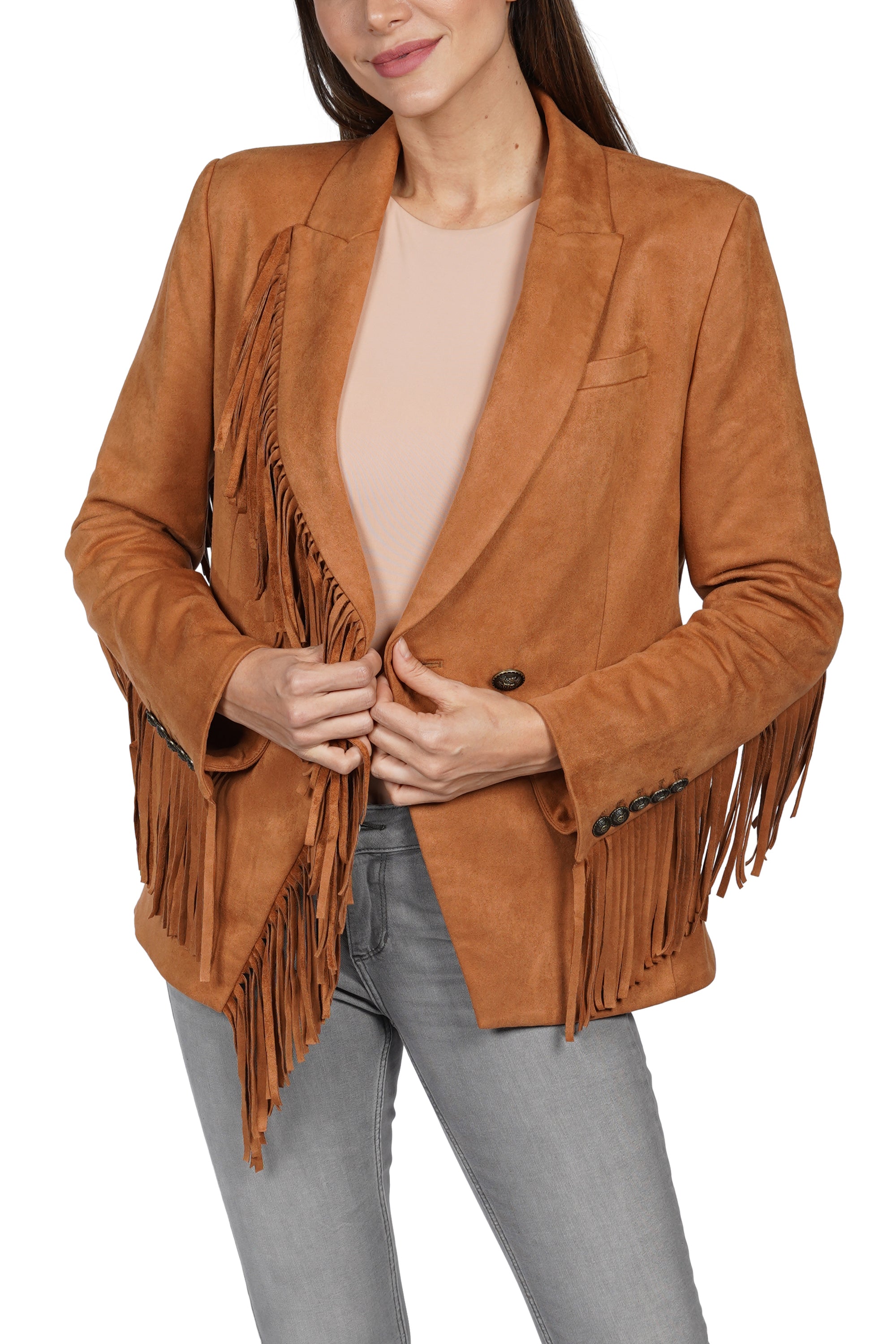 Love Token Bronco Fringe Jacket