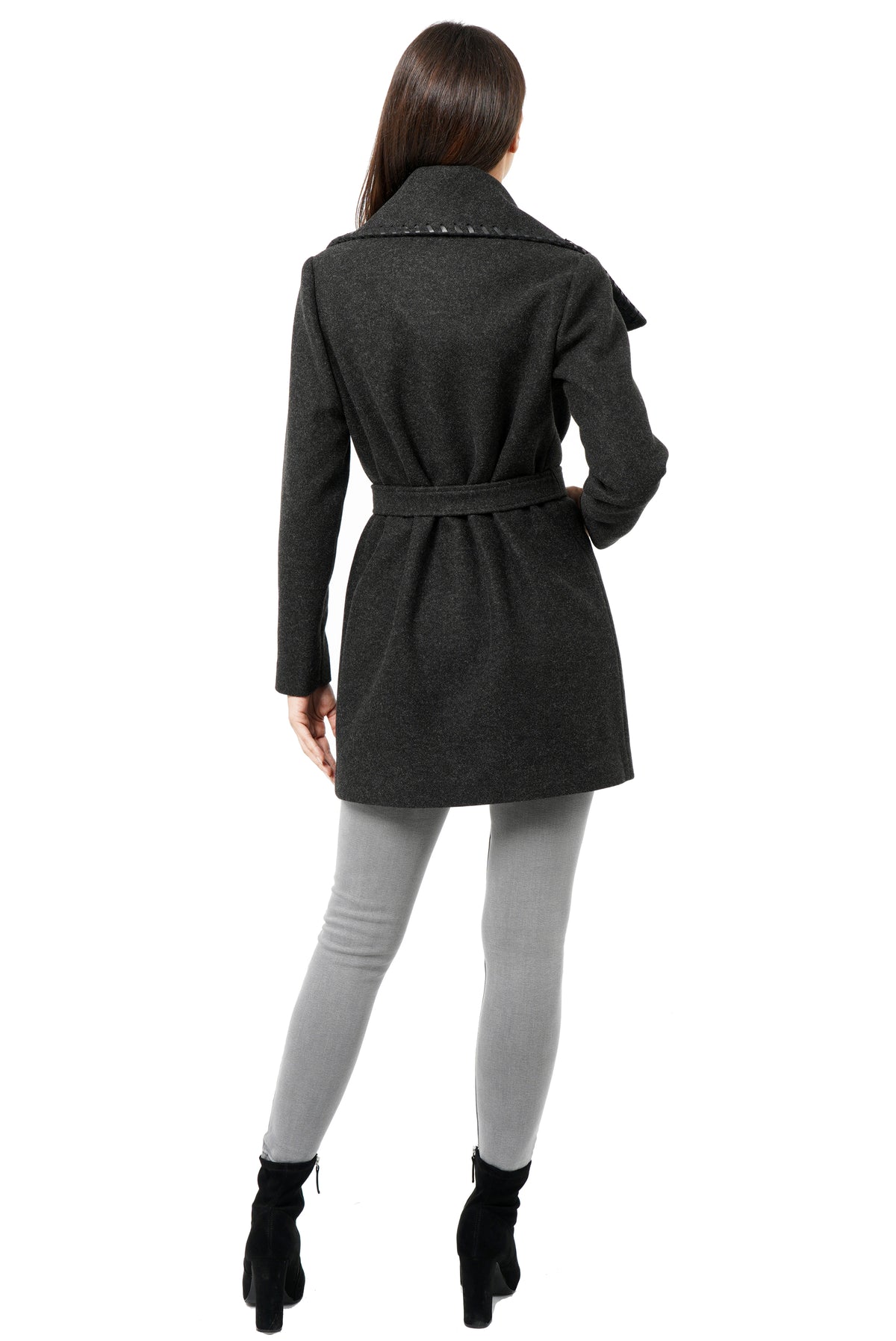 Love Token Esmeralda Drape Collar Coat 5