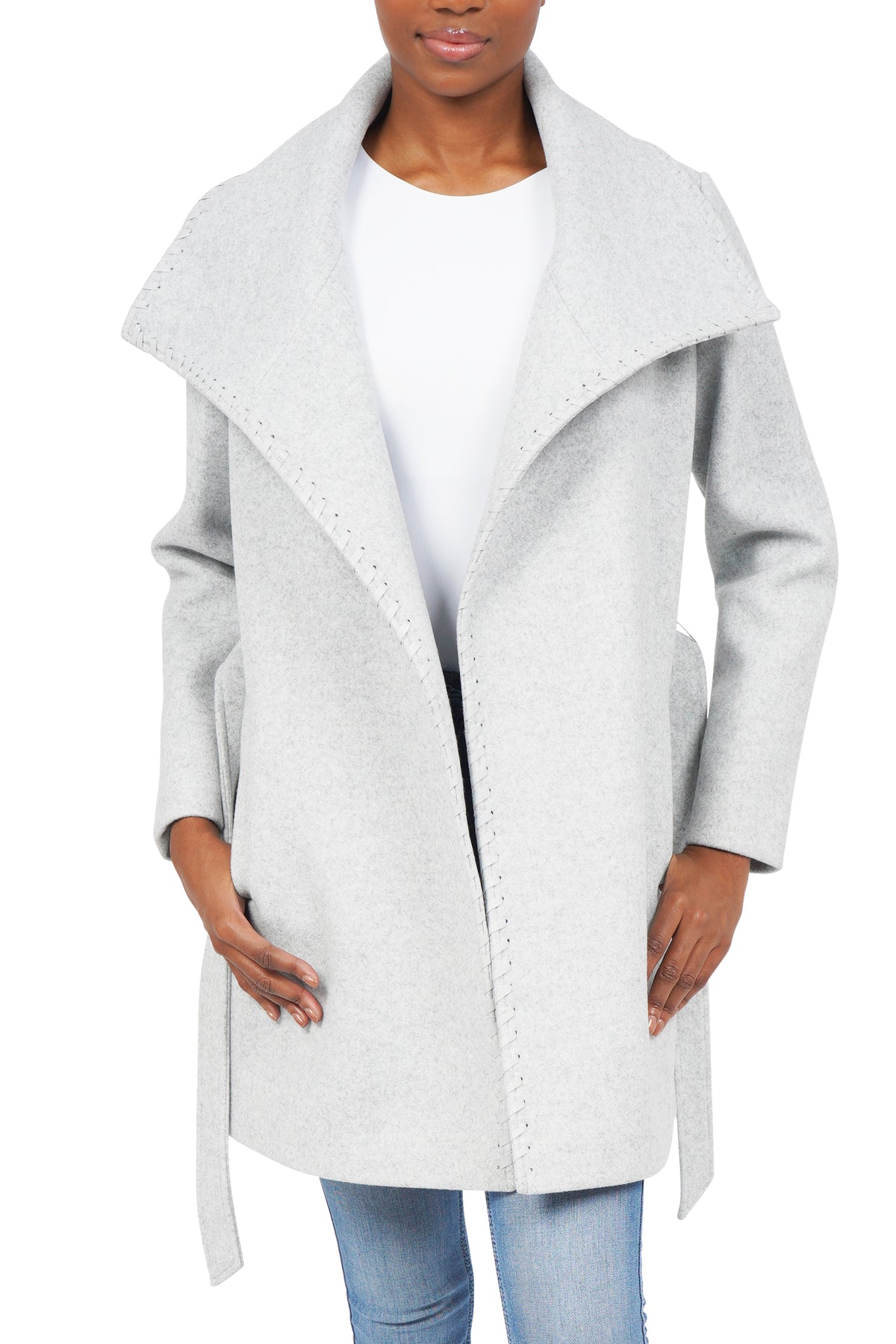 Love Token Esmeralda Drape Collar Coat 6