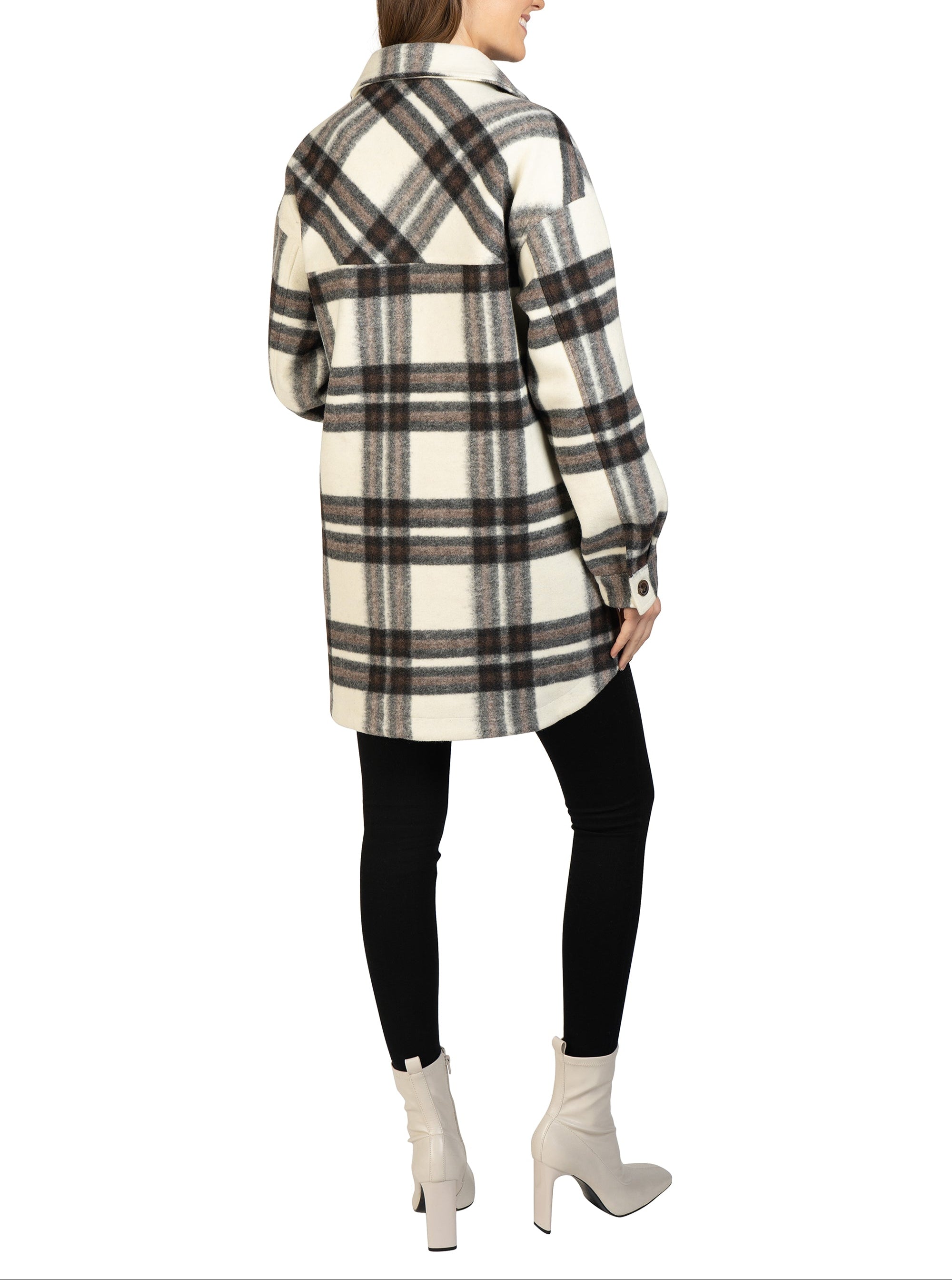 Love Token Lightweight Plaid Shacket 5