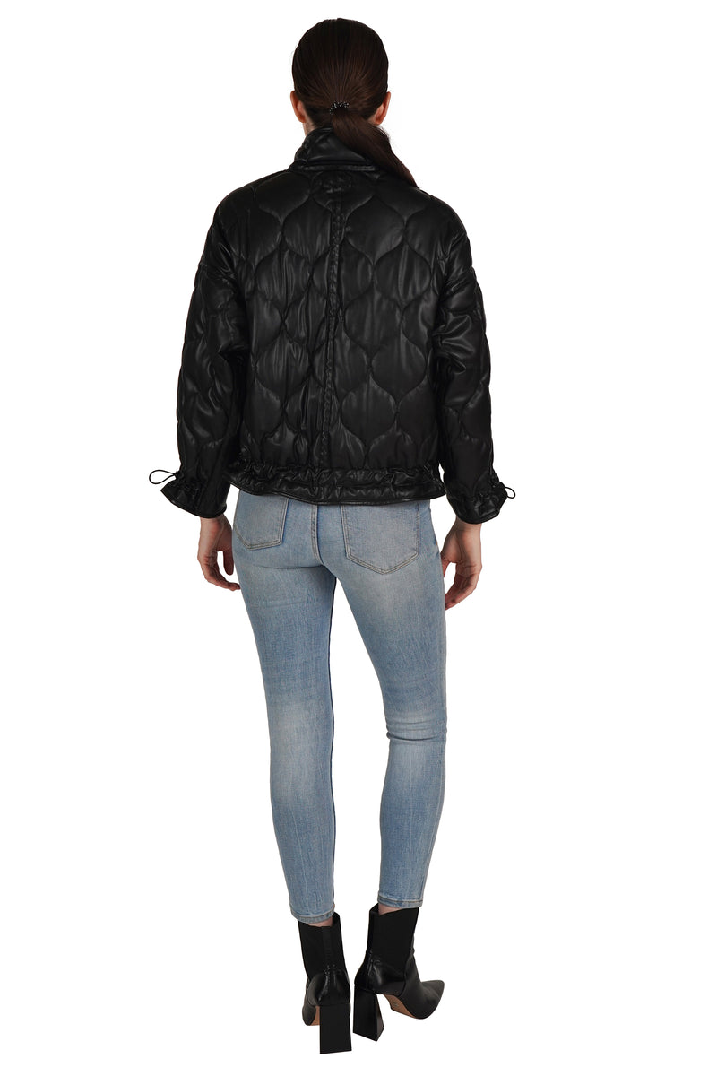 Love Token Cropped Quilted Jacket 3