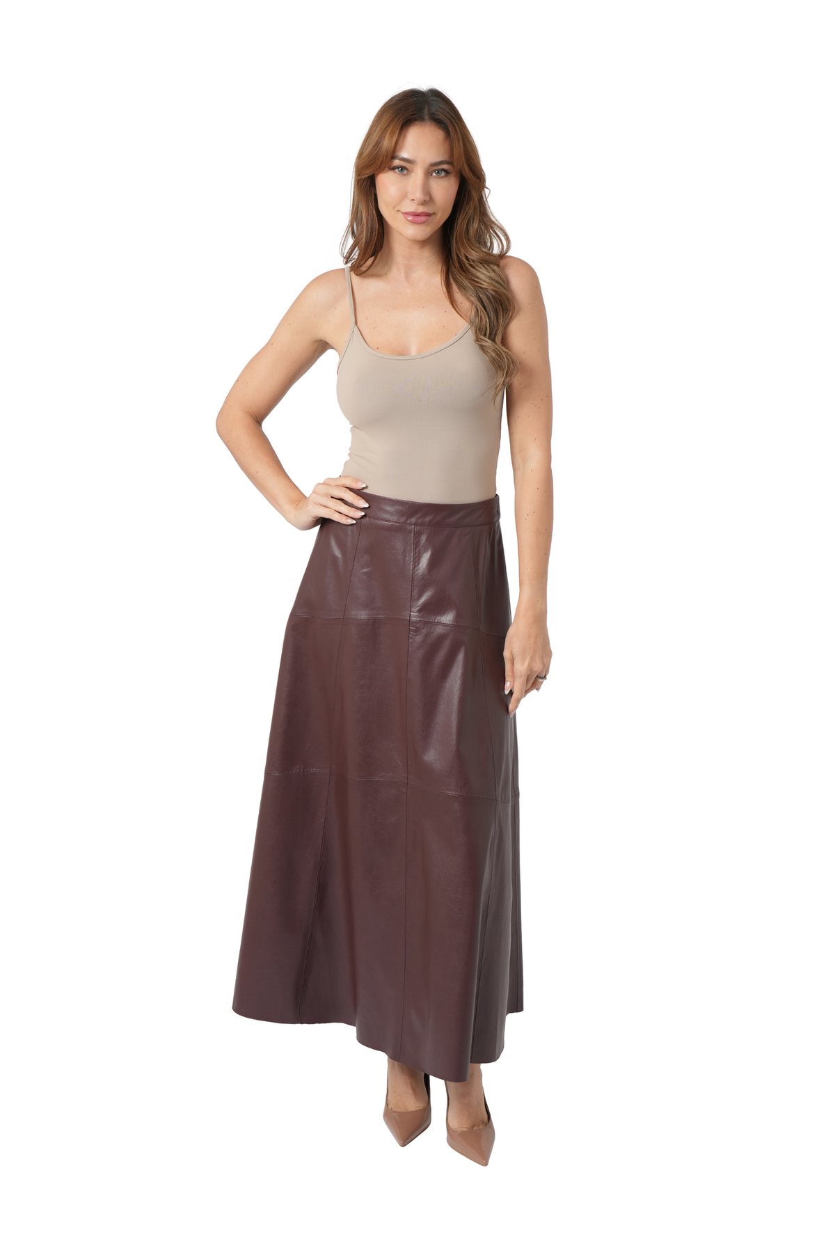 NORA PU SKIRT