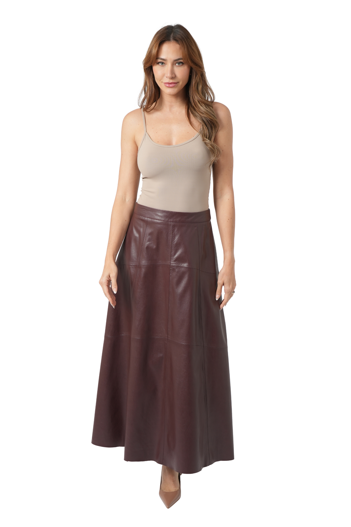 NORA PU SKIRT