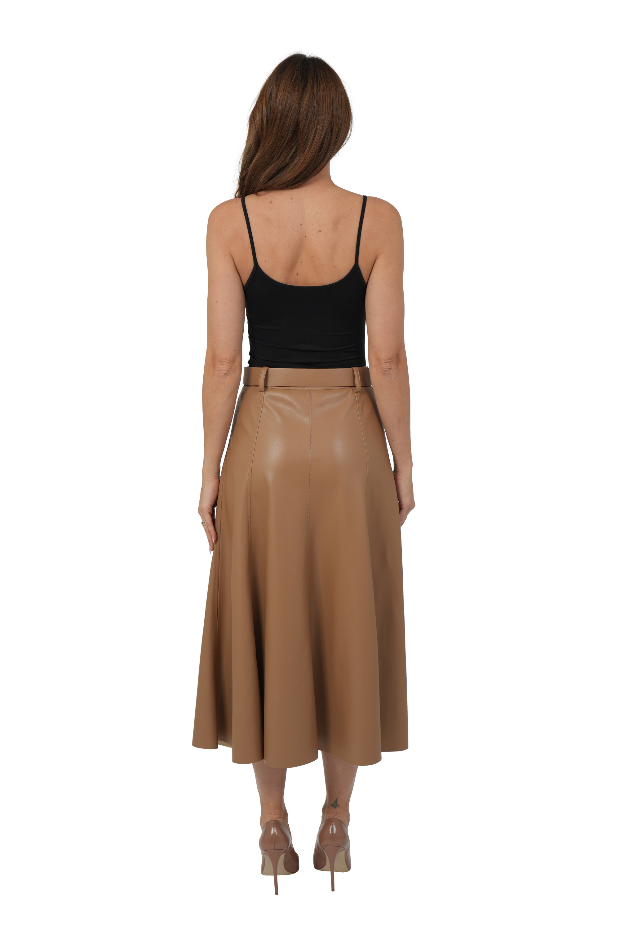 MERCEDES PU SKIRT