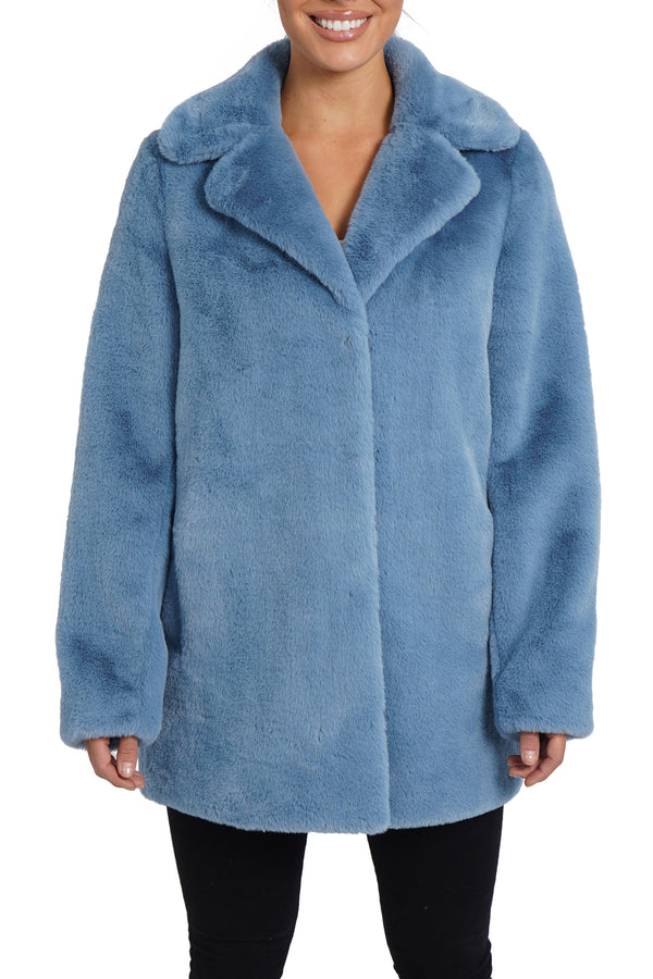 Love Token Theodore Faux Fur Coat