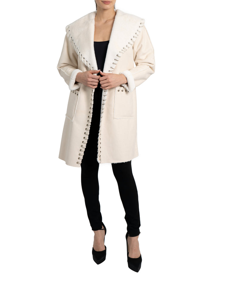 Talita Faux Suede/Fur Coat