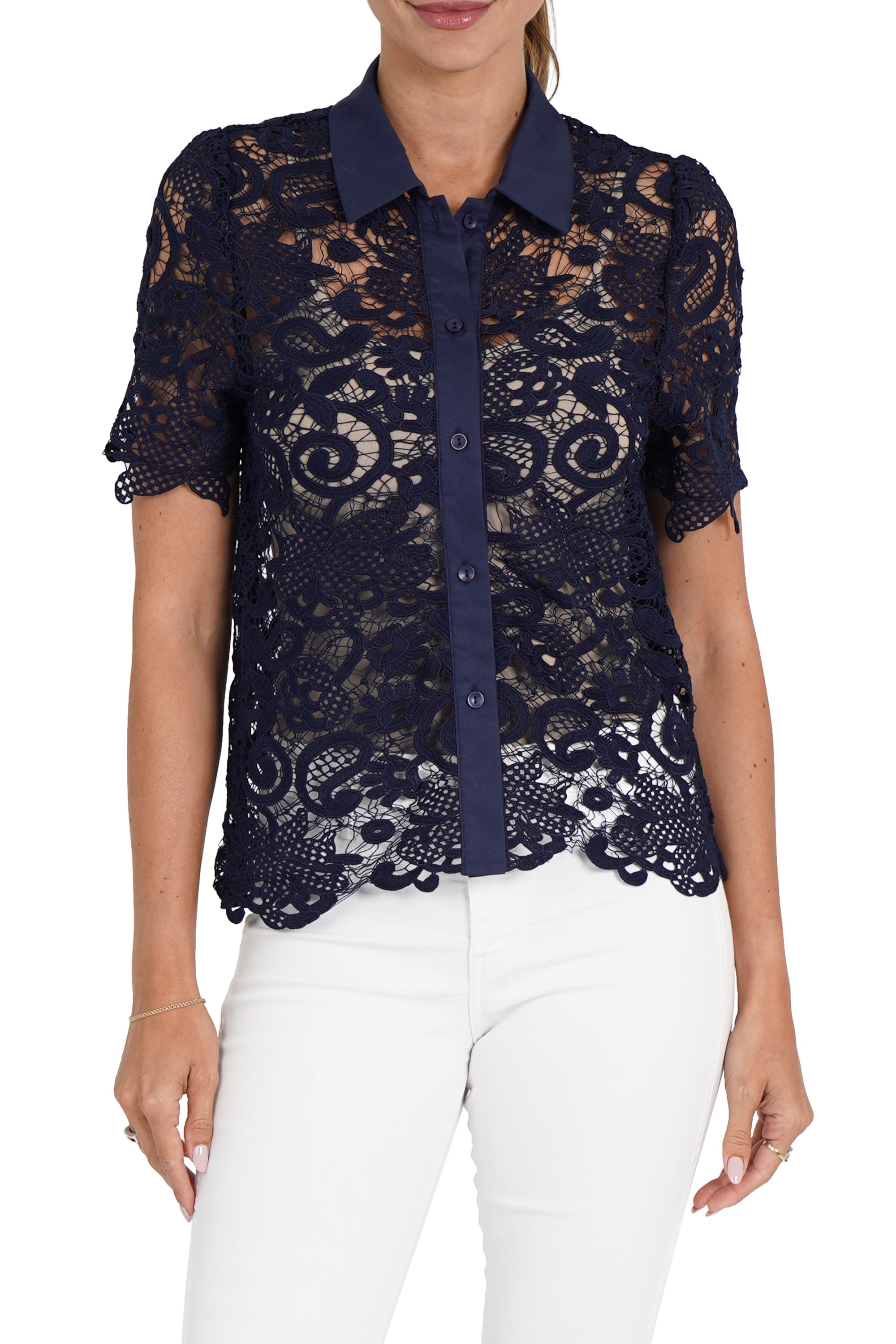 Amy Lace Top