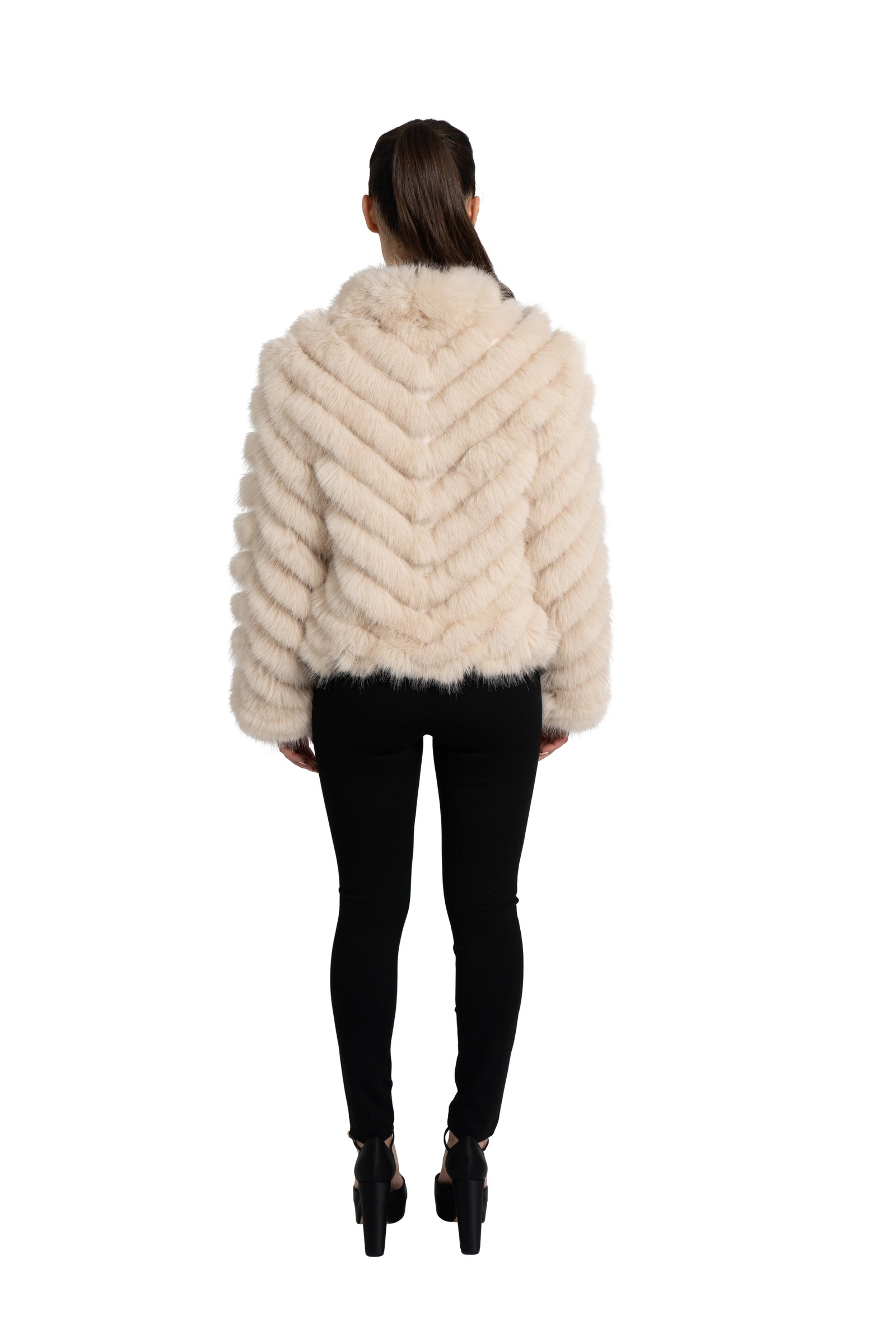 Love Token Julissa Faux Fur Reversible Jacket – Love Token US