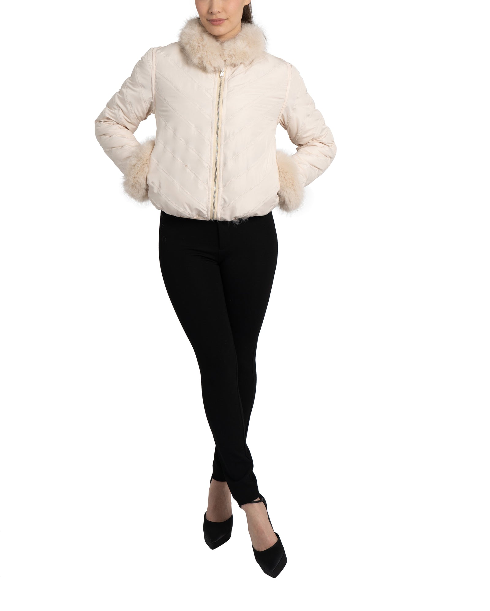 Love Token Julissa Faux Fur Reversible Jacket – Love Token US