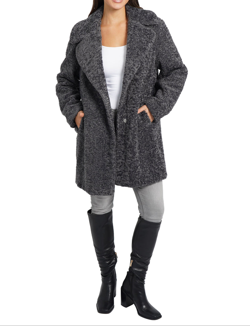 Aker Faux Fur Coat