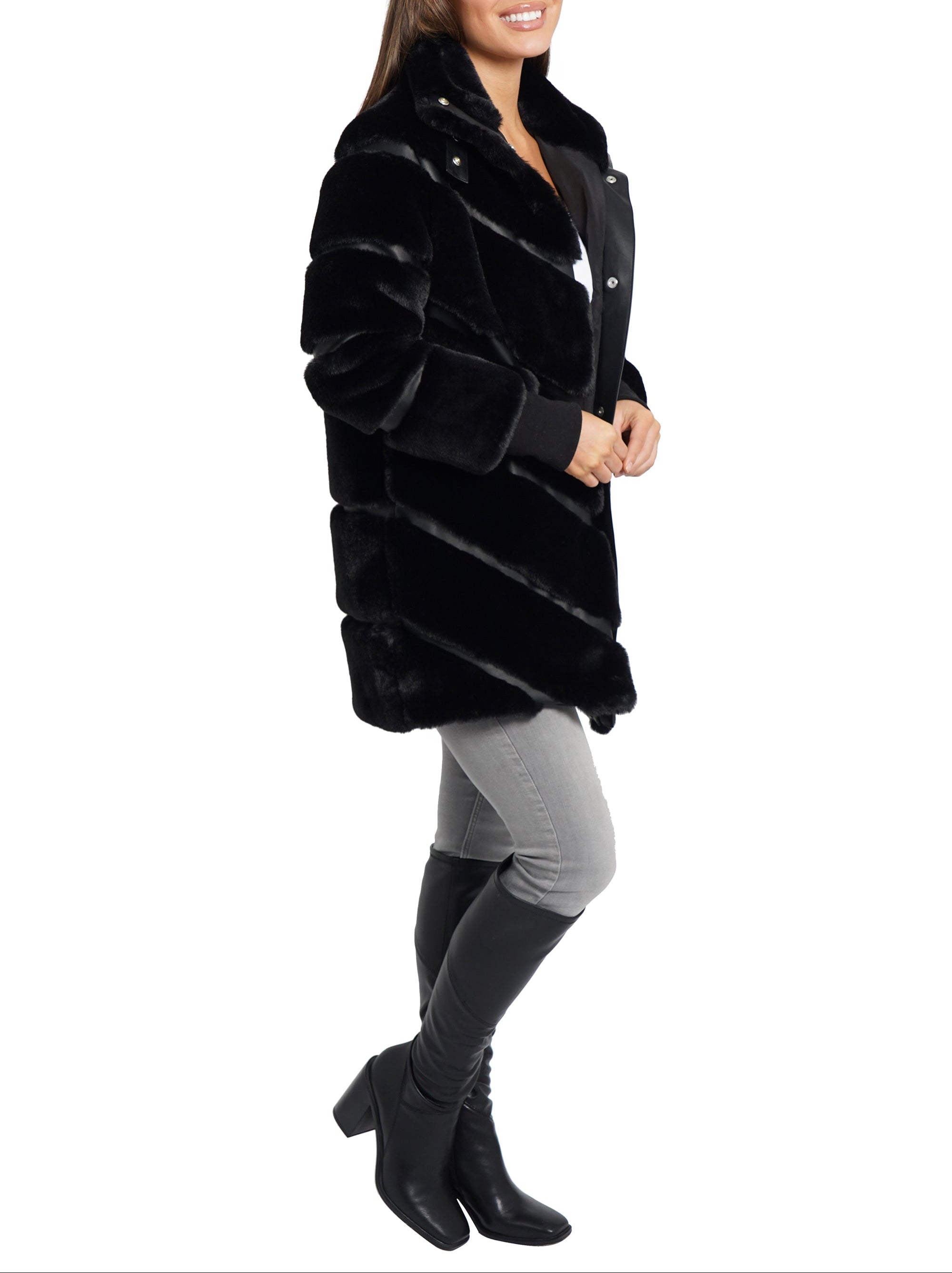 Love Token Kiki Faux Fur Coat 4