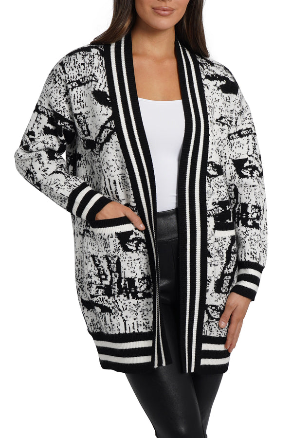 Ivy Open Front Cardigan