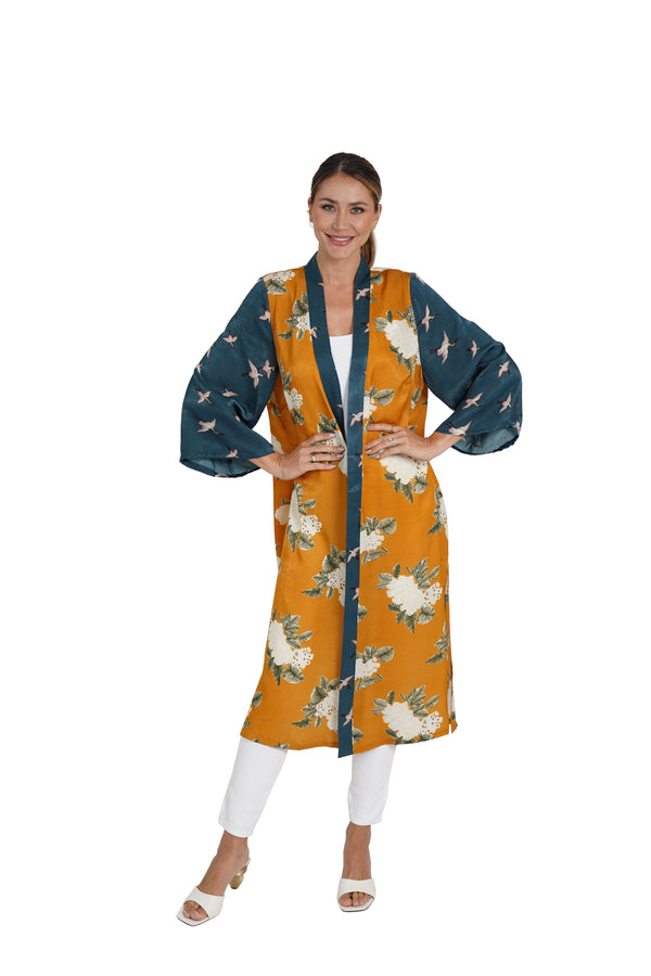 Chance Floral Open Kimono
