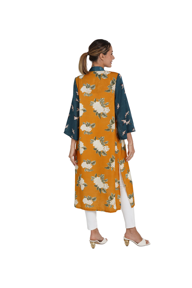 Chance Floral Open Kimono