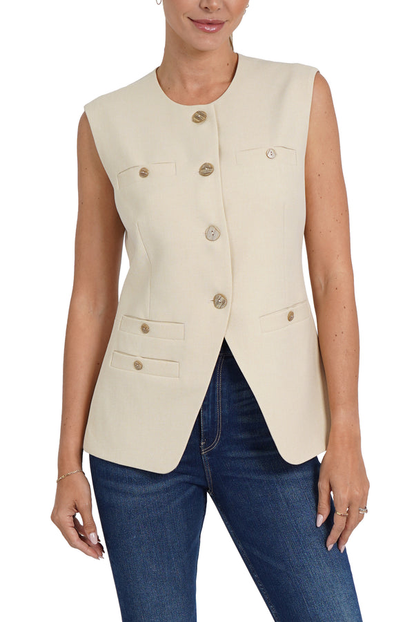 Hailey Woven Vest