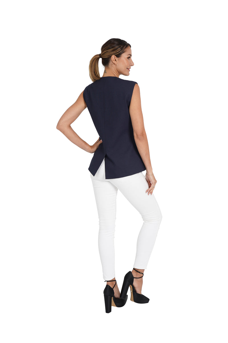 Hailey Woven Vest