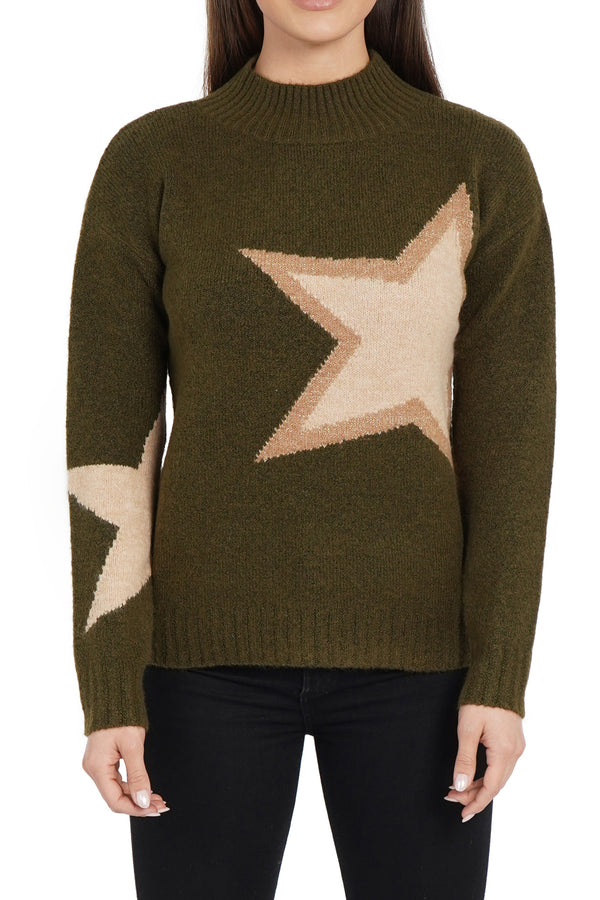 Love Token Star Pullover Sweater