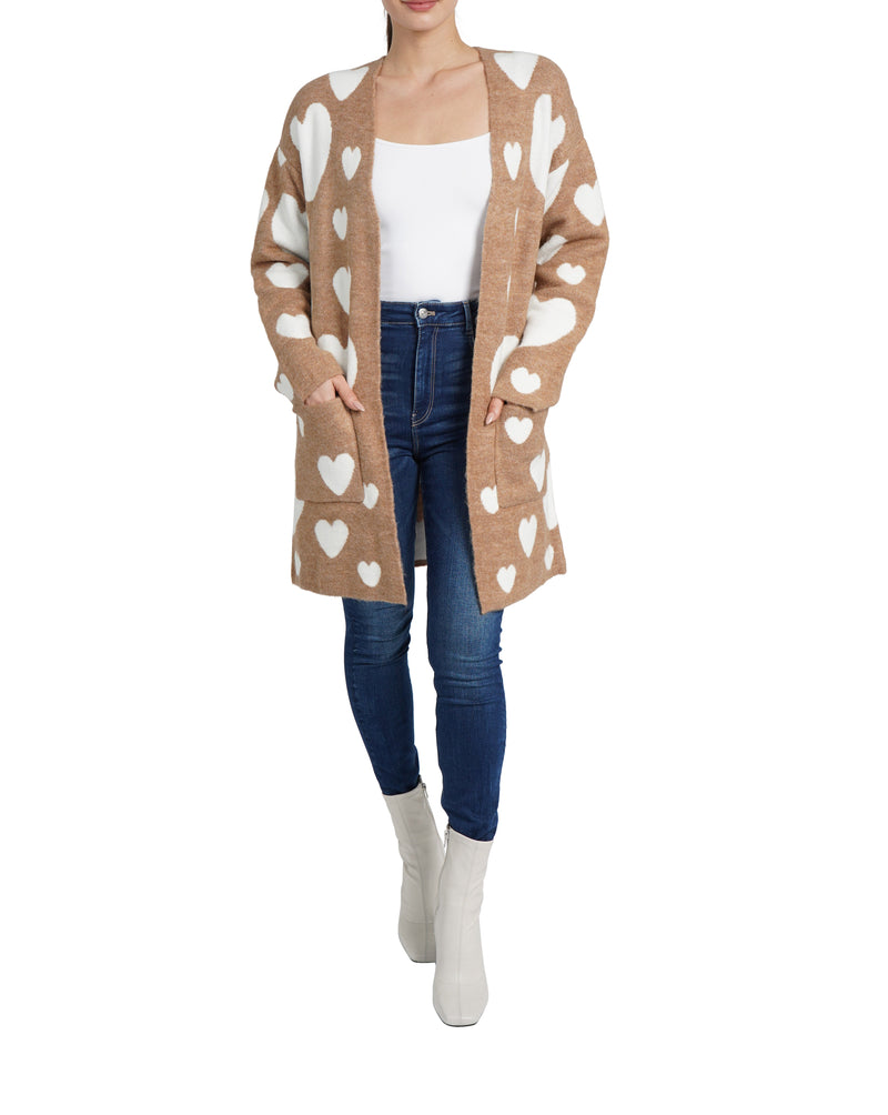 Hearts Cardigan