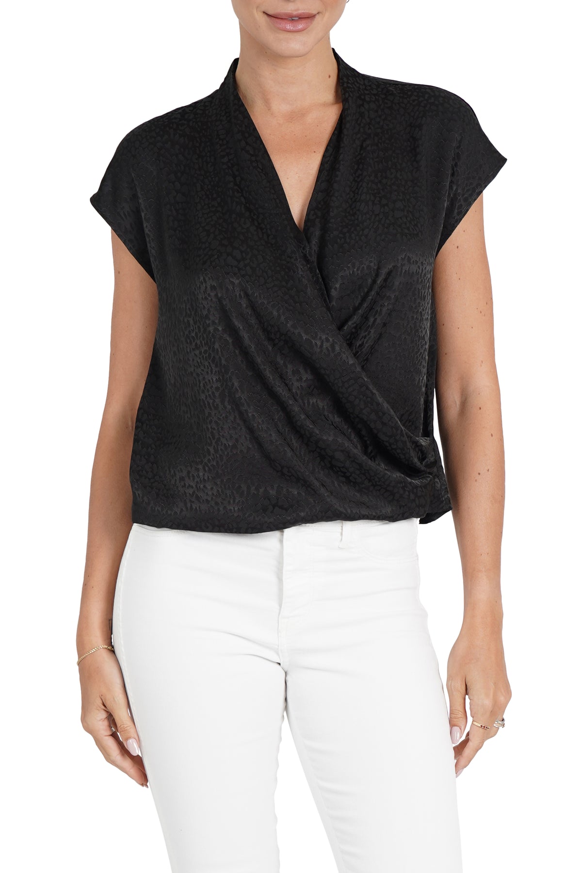 Joan Wrap Blouse