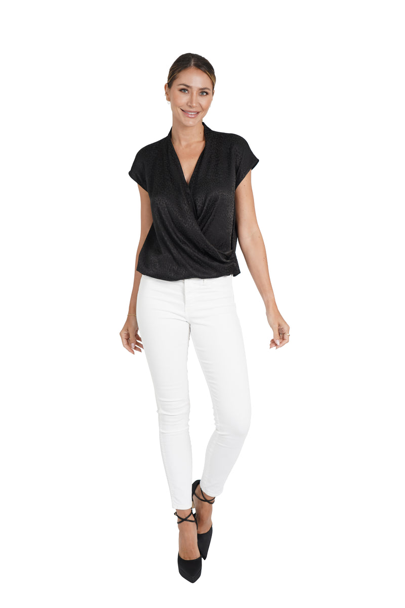 Joan Wrap Blouse