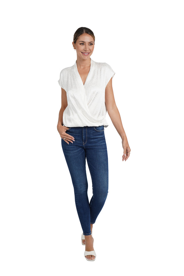 Joan Wrap Blouse