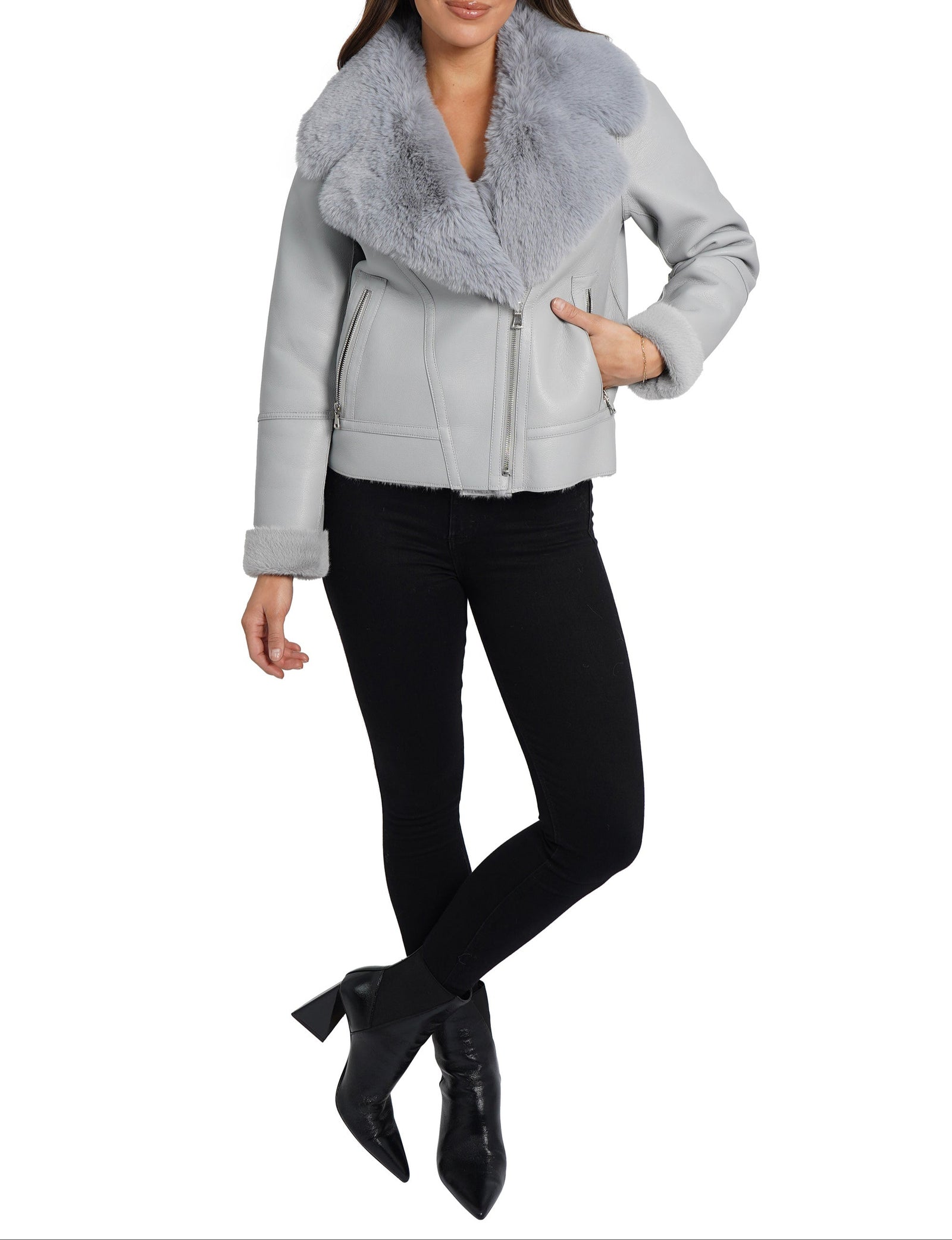 Love Token Alana Moto Jacket – Love Token US