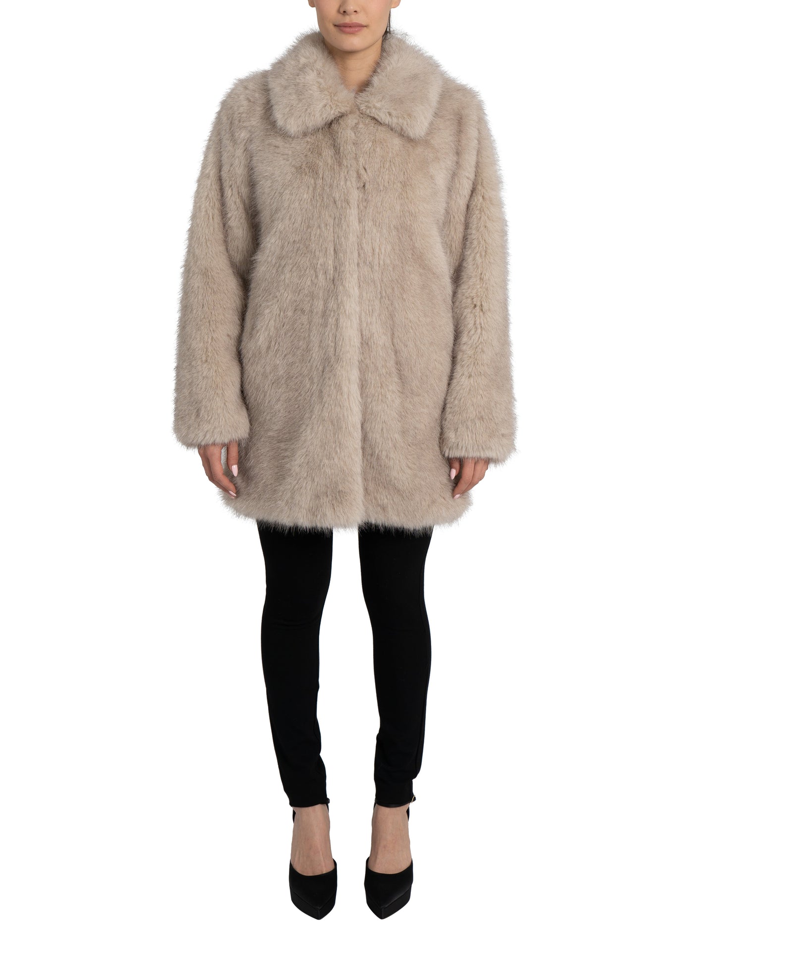 Lua Love Token Victoria Faux Fur Coat – Love Token US