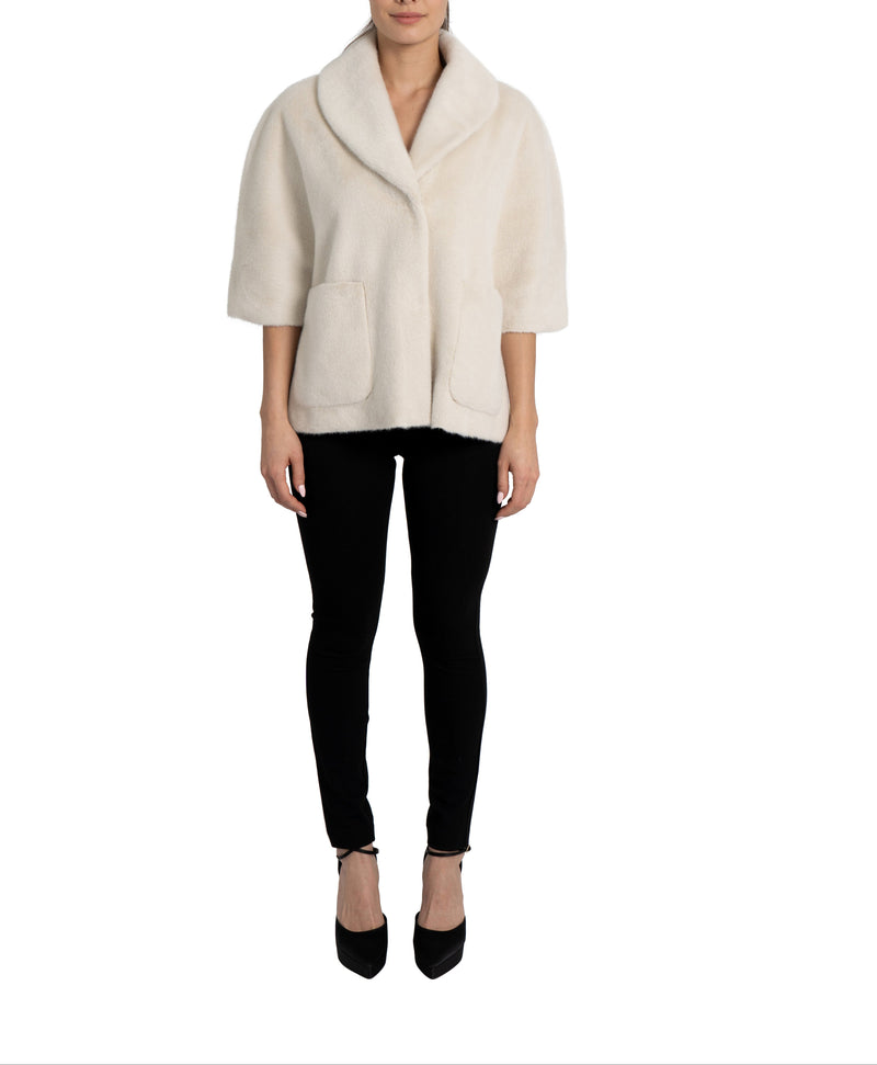 Peggy Faux Fur Topper