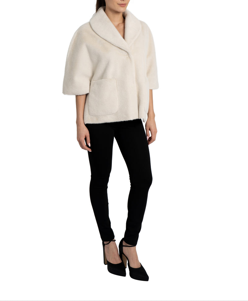 Peggy Faux Fur Topper