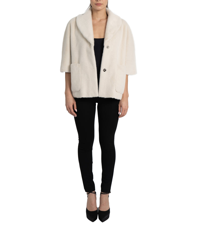 Peggy Faux Fur Topper