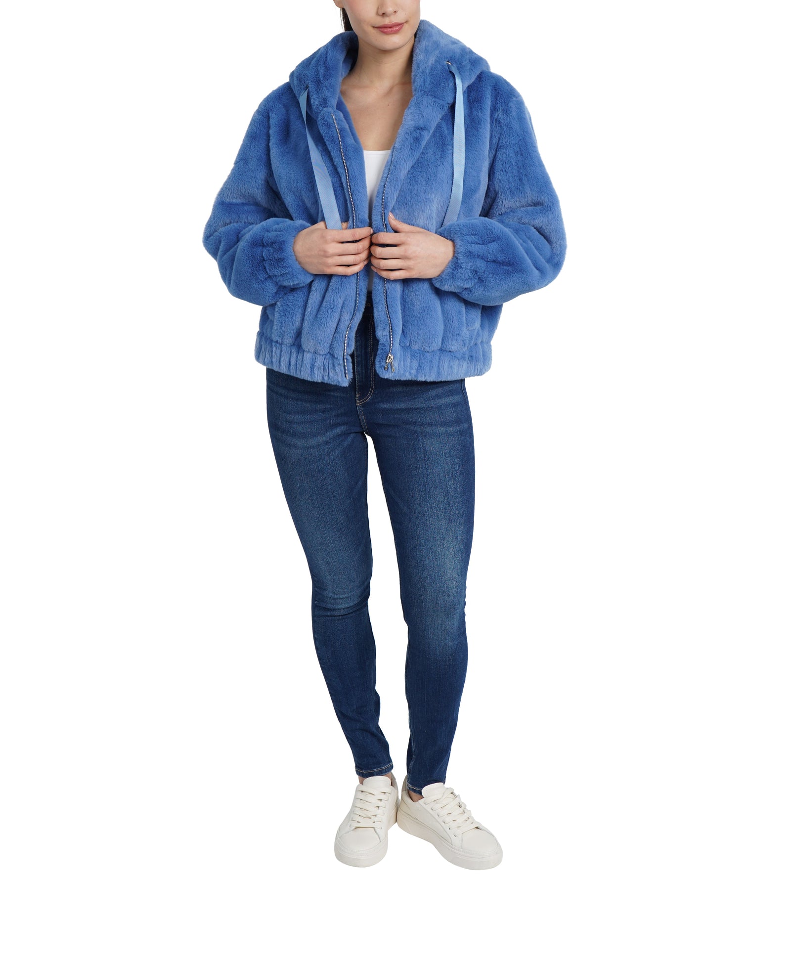 Love Token Sean Faux Fur Hooded Jacket – Love Token US