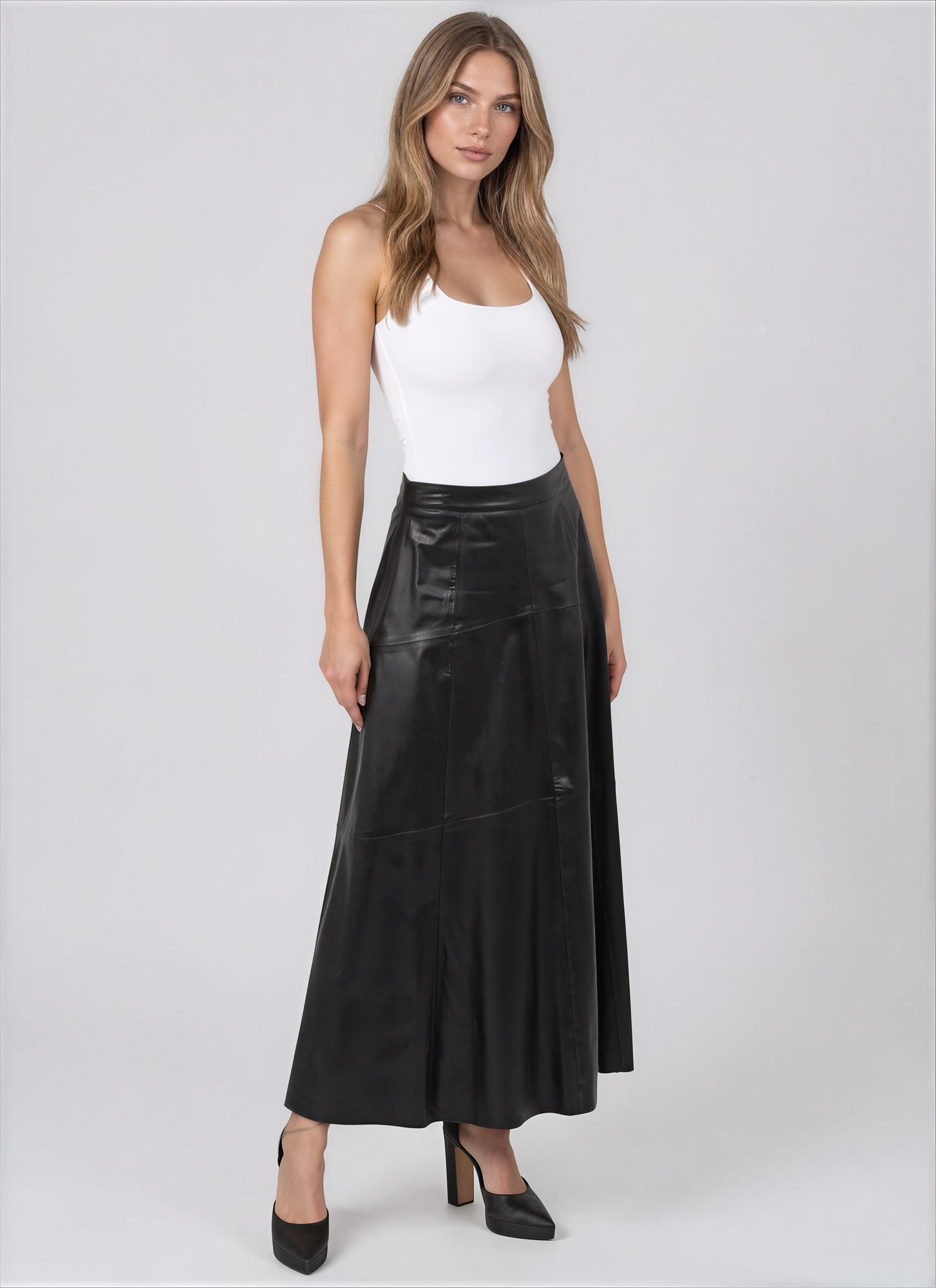 NORA PU SKIRT