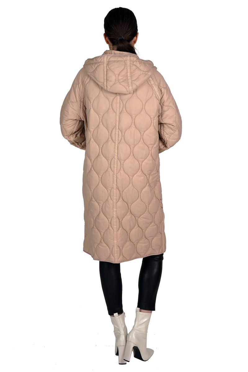 Love Token Long Quilted Jacket 4