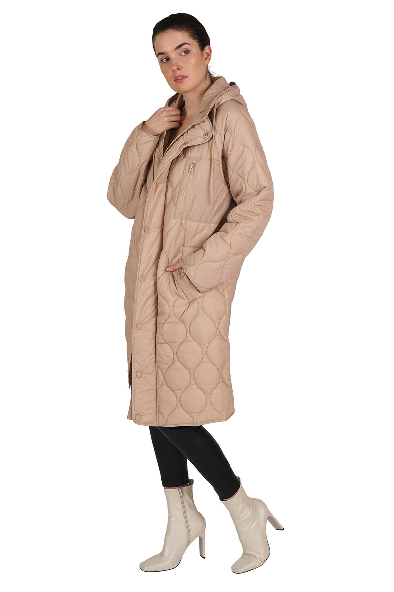 Love Token Long Quilted Jacket 3