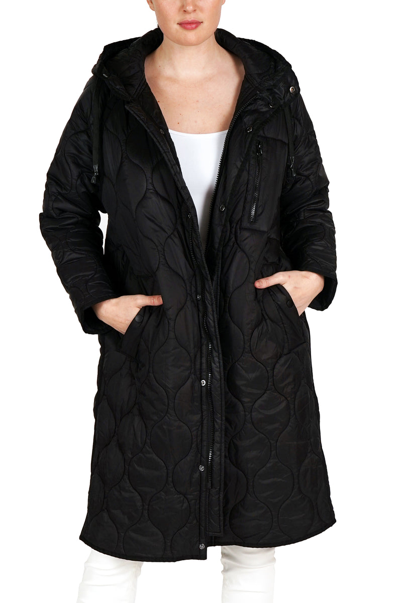 Love Token Long Quilted Jacket 5