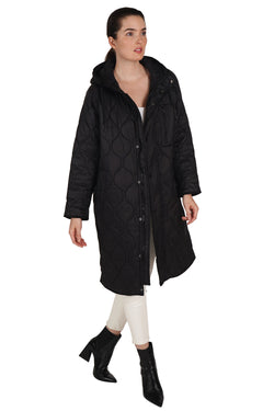 Love Token Long Quilted Jacket 7