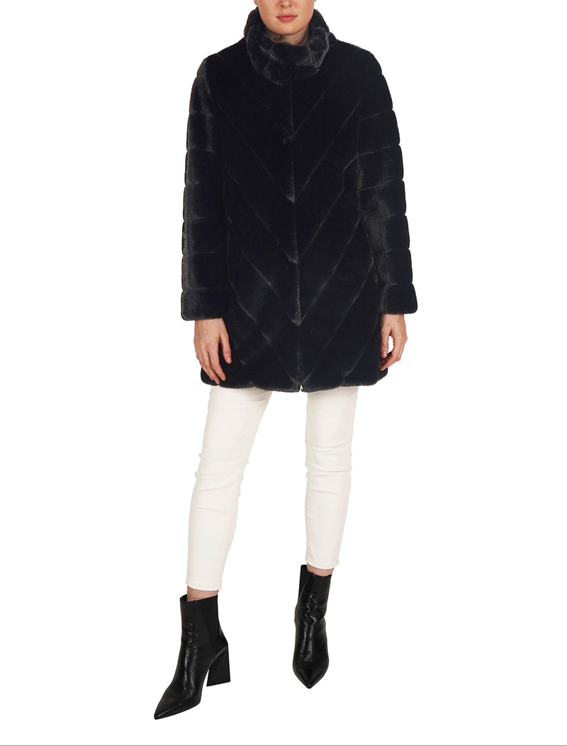 Misty Faux Fur Coat