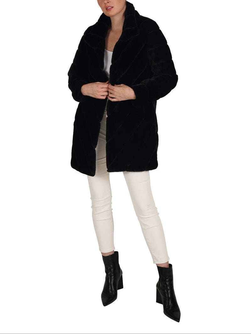 Misty Faux Fur Coat