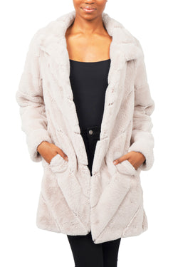 Misty Faux Fur Coat