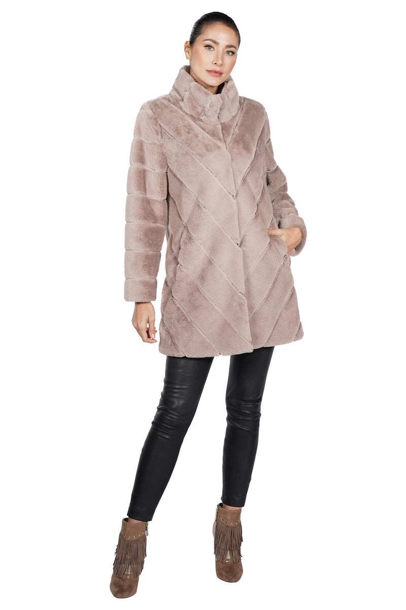 Misty Faux Fur Coat