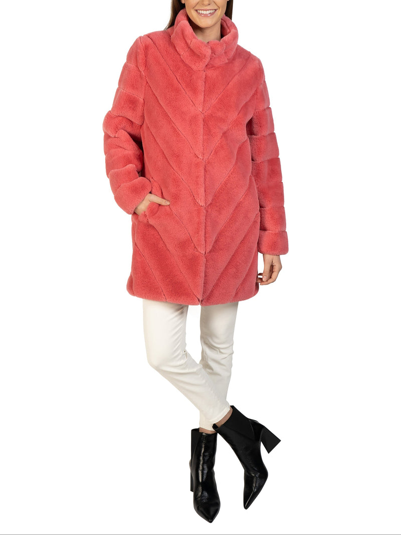 Misty Faux Fur Coat