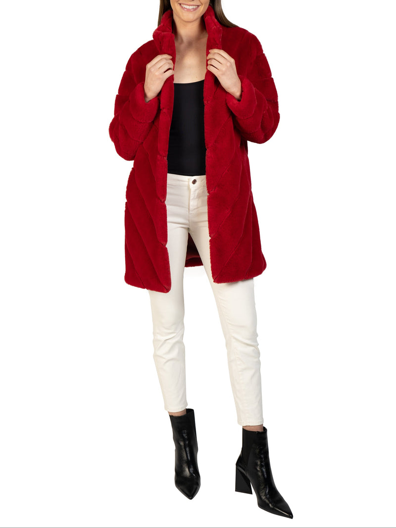Misty Faux Fur Coat