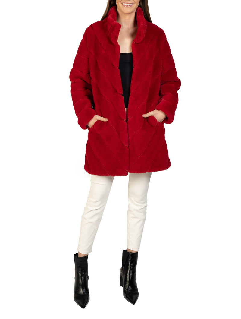 Misty Faux Fur Coat