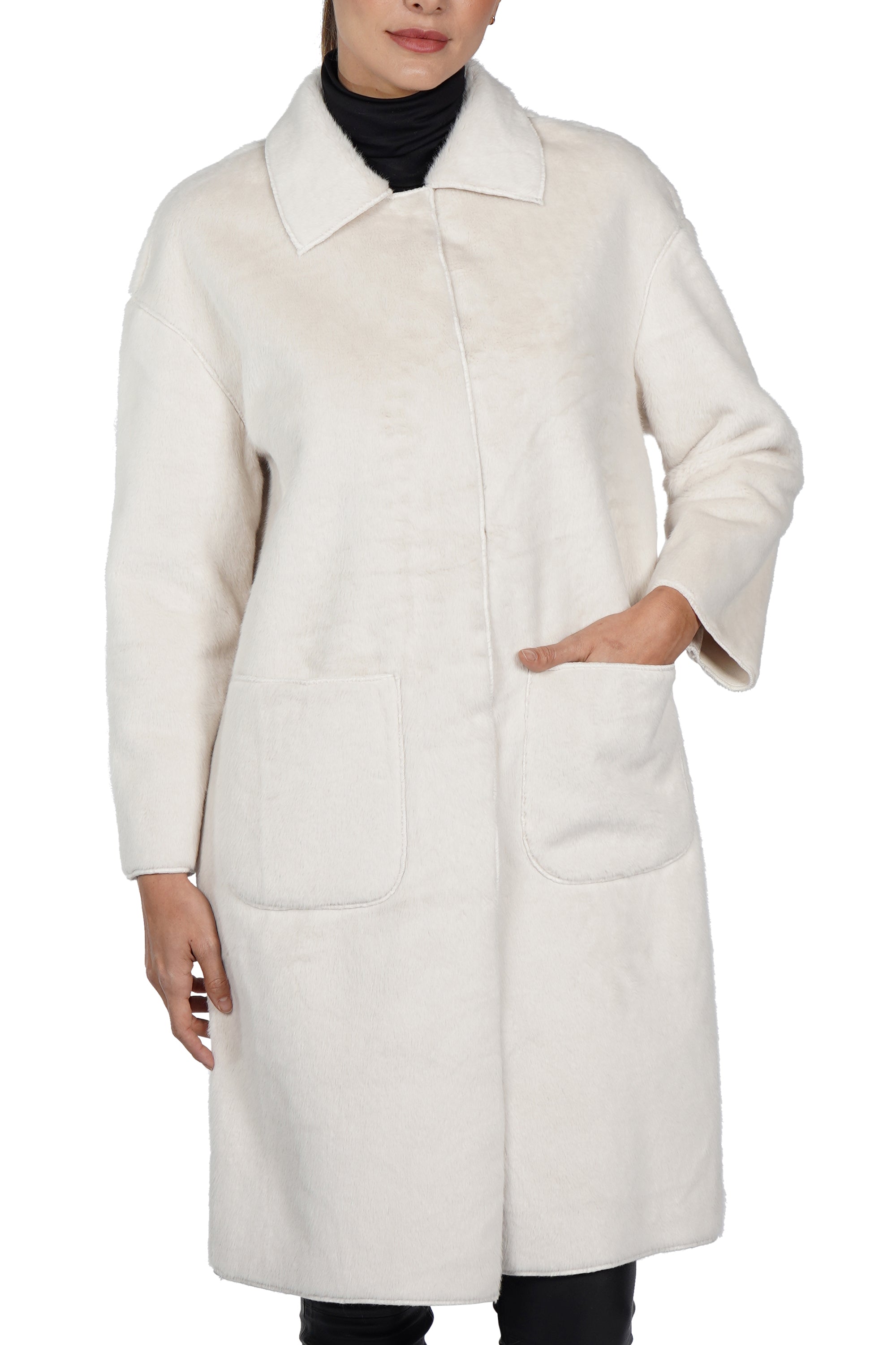 Love Token Ruben Faux Fur Jacket
